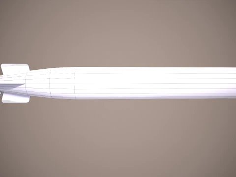Torpedo MK-54 --112-- 3D Model