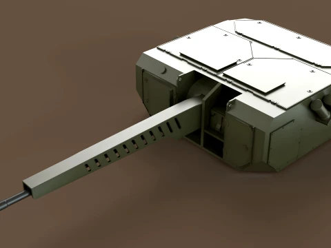 タレット 32V01 --113-- 3Dモデル