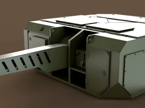 タレット 32V01 --113-- 3Dモデル