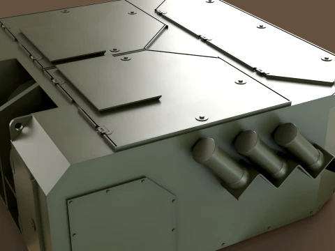 タレット 32V01 --113-- 3Dモデル