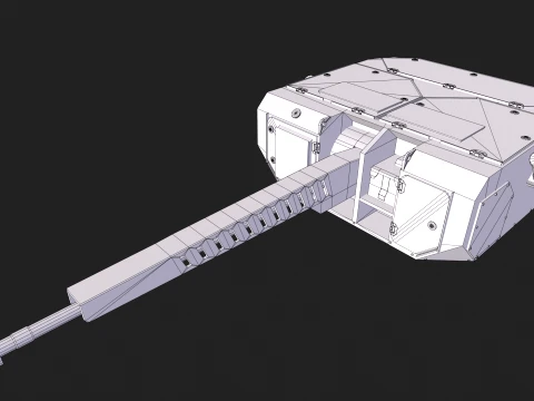 タレット 32V01 --113-- 3Dモデル