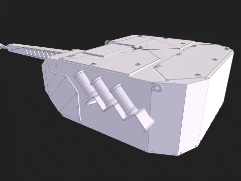 タレット 32V01 --113-- 3Dモデル