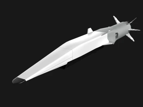 Missile Zircone 3M22 --118-- Modello 3D