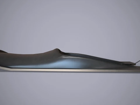 Helicopter Skis L44000 --121-- 3D Model