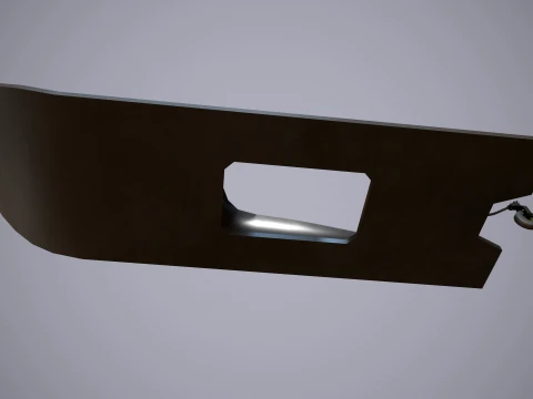 Helicopter Skis L44000 --121-- 3D Model