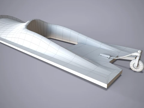 Helicopter Skis L44000 --121-- 3D Model