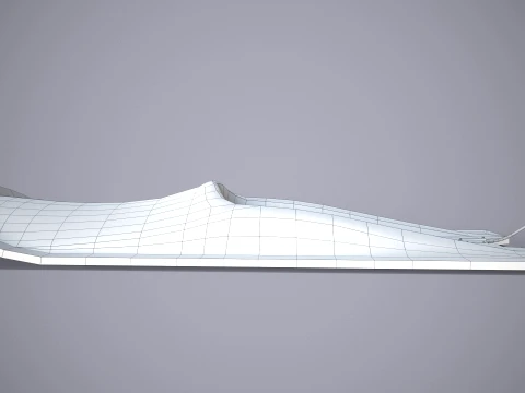 Helicopter Skis L44000 --121-- 3D Model
