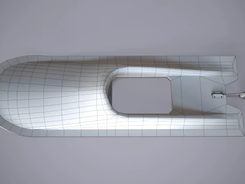 Helicopter Skis L44000 --121-- 3D Model
