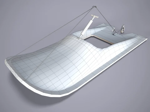 Helicopter Skis L44000 --121-- 3D Model