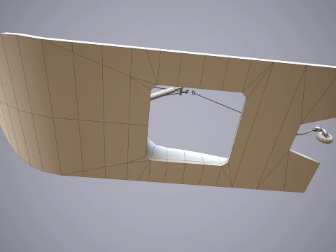 Helicopter Skis L44000 --121-- 3D Model