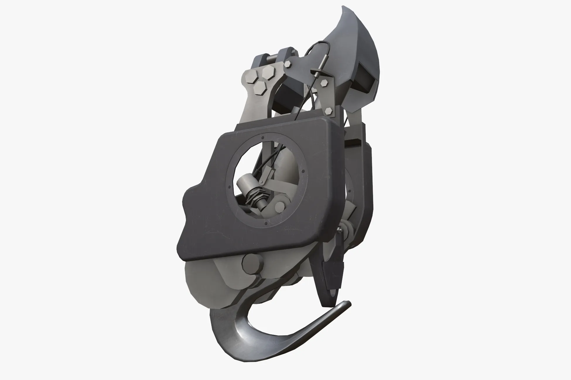 Helicopter Cargo Hook --123-- 3D Model .c4d .max .obj .3ds .fbx .stl .blend 