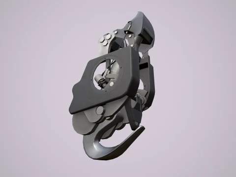 Helicopter Cargo Hook --123-- 3D Model