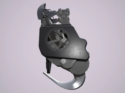 Helicopter Cargo Hook --123-- 3D Model