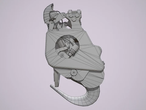 Helicopter Cargo Hook --123-- 3D Model