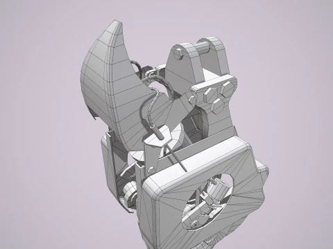 Helicopter Cargo Hook --123-- 3D Model