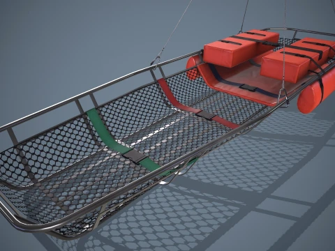 Helicopter Rescue Litter --125-- 3D Model