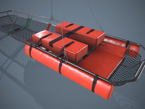 Helicopter Rescue Litter --125-- 3D Model