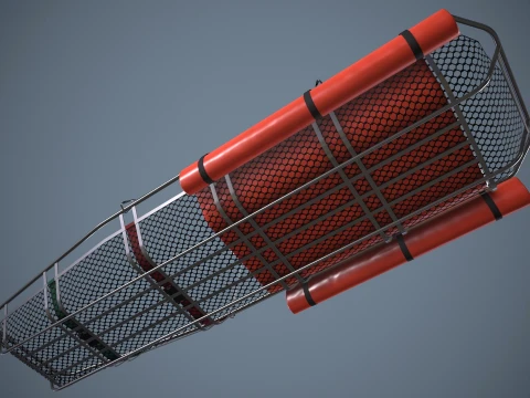 Helicopter Rescue Litter --125-- 3D Model