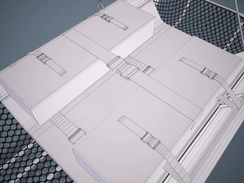 Helicopter Rescue Litter --125-- 3D Model
