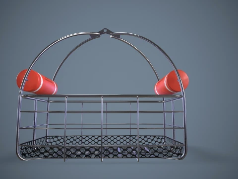 Helicopter Rescue Basket --126-- 3D Model