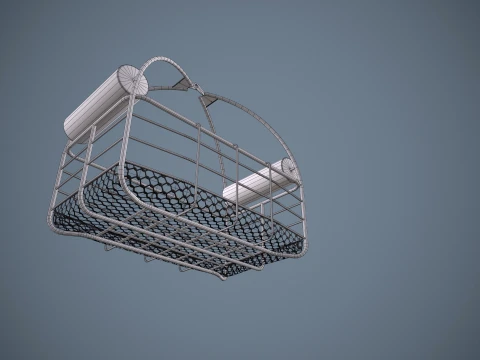 Helicopter Rescue Basket --126-- 3D Model