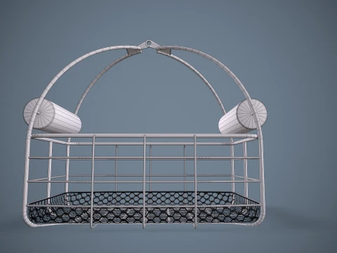 Helicopter Rescue Basket --126-- 3D Model