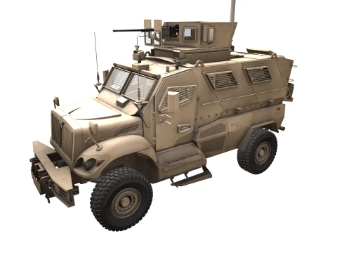 Internazionale M1224 MaxxPro Deserto --139-- Modello 3D