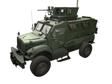 Internazionale M1224 MaxxPro Verde --140-- Modello 3D