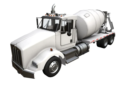 Autobetoniera Kenworth T800 --167-- Modello 3D