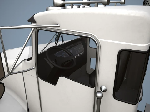 Kenworth T800 Fuel Truck --170-- 3D Model