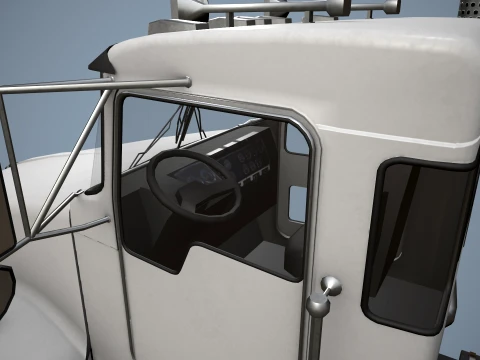 Kenworth T800 Oil Truck --173-- 3D Model