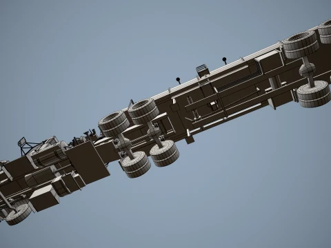 Kenworth T800 Oil Truck --173-- 3D Model