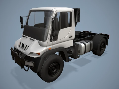 Unimog U500 Chassis --178-- 3D Model