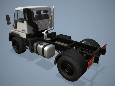 Unimog U500 Chassis --178-- 3D Model