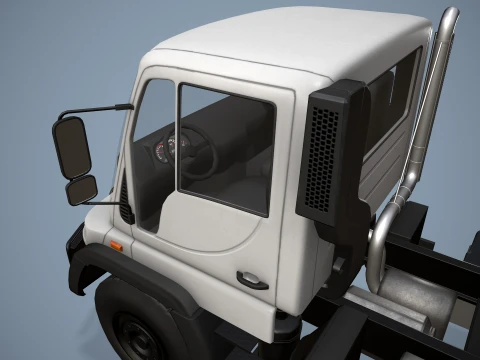 Unimog U500 Chassis --178-- 3D Model