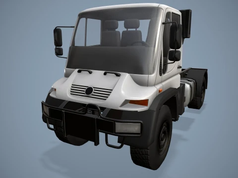 Unimog U500 Chassis --178-- 3D Model