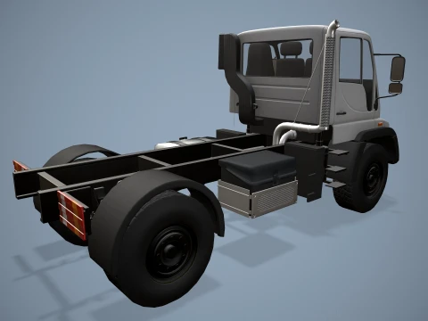 Unimog U500 Chassis --178-- 3D Model