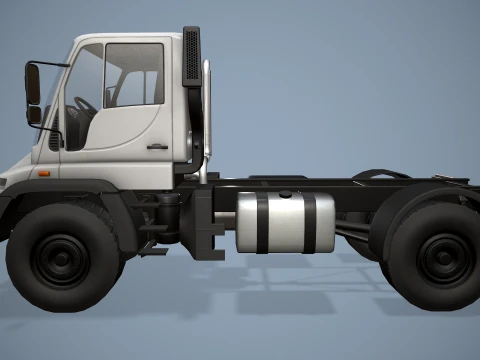 Unimog U500 Chassis --178-- 3D Model