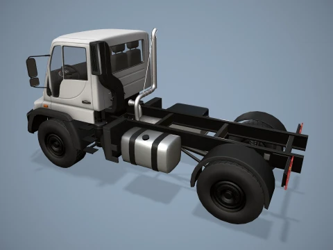 Unimog U500 Chassis --178-- 3D Model
