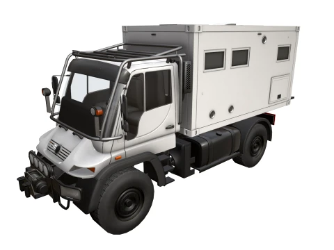 Camper Unimog U500 --179-- Modello 3D