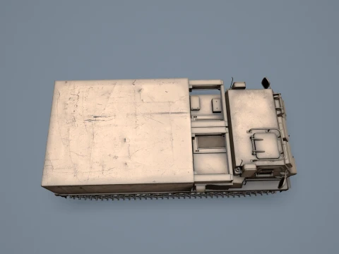 Multiple Launch Rocket System M270 --186-- 3D Model