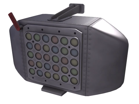 Helicopter Flares Dispenser --289-- 3D Model