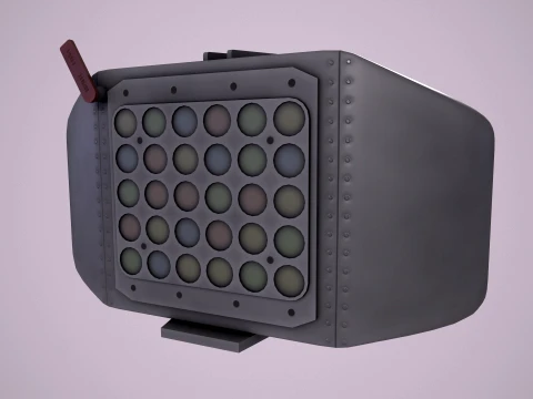 Helicopter Flares Dispenser --289-- 3D Model