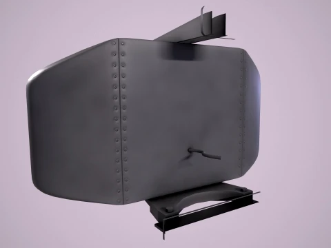 Helicopter Flares Dispenser --289-- 3D Model