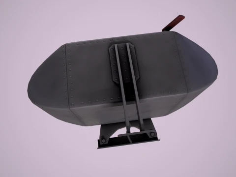 Helicopter Flares Dispenser --289-- 3D Model