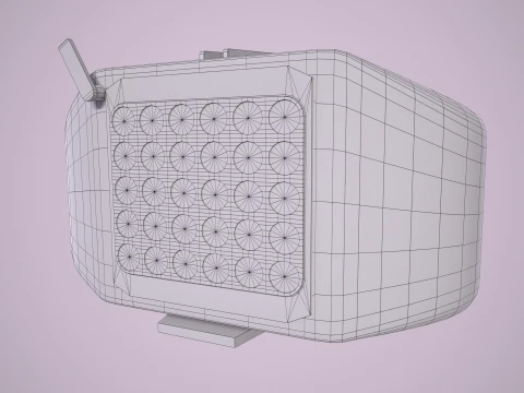 Helicopter Flares Dispenser --289-- 3D Model