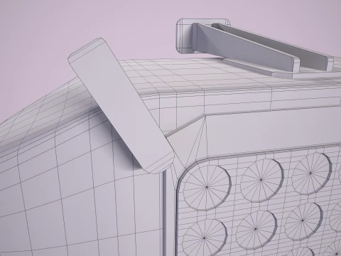 Helicopter Flares Dispenser --289-- 3D Model