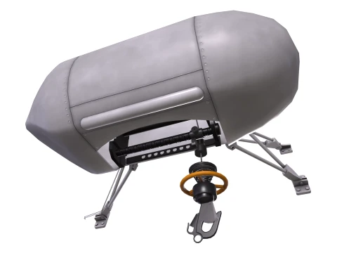 Helicopter Hoist --290-- 3D Model