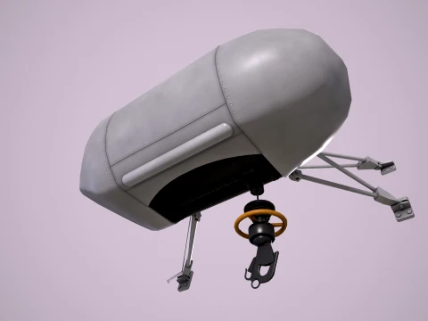 Helicopter Hoist --290-- 3D Model