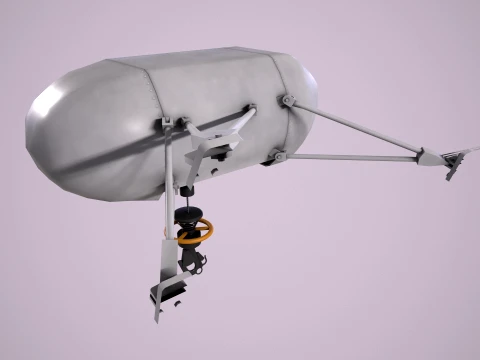 Helicopter Hoist --290-- 3D Model